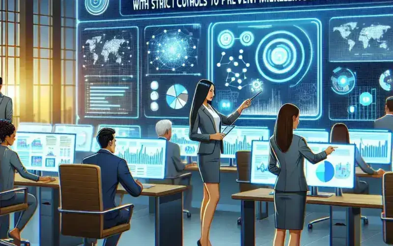 Alt text: "شخص يتفاعل مع منصة سياحية تستخدم تقنيات الذكاء الاصطناعي لتقديم معلومات دقيقة وموثوقة عن الوجهات السياحية، مع التركيز على التسويق المسؤول والحد من المعلومات المضللة."